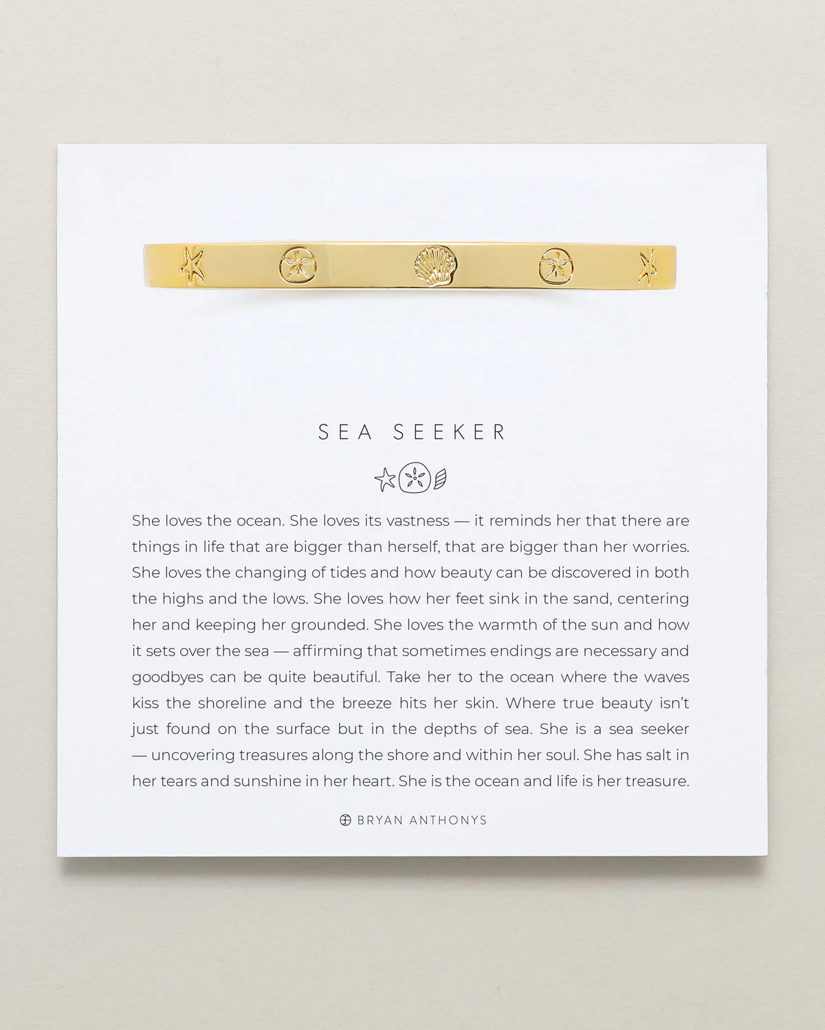 Sea Seeker Hinged Bracelet | Bryan Anthonys