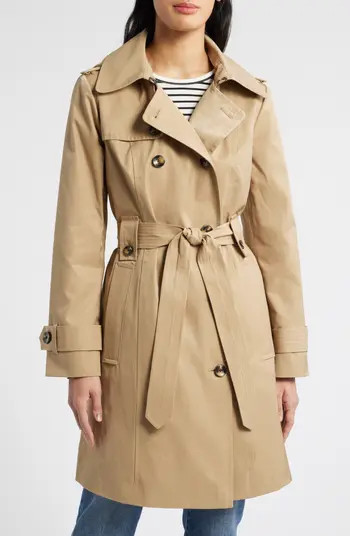Missy Hooded Belted Trench Coat | Nordstrom