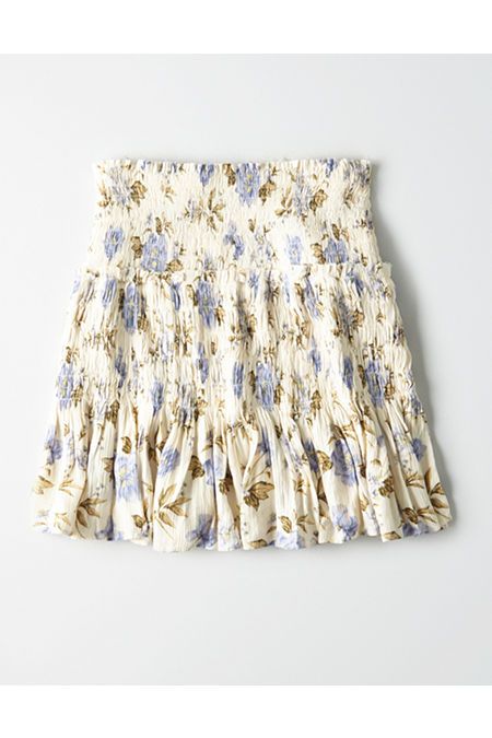 AE High-Waisted Floral Mini Skirt | American Eagle Outfitters (US & CA)