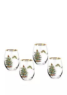 Stemless Wine Glasses Set of 4 - 19 Ounces | Belk