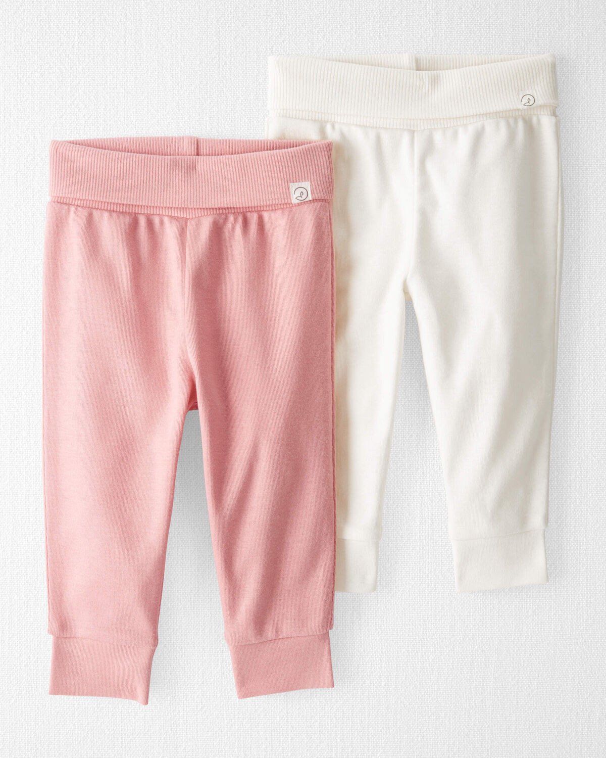 Baby 2-Pack Organic Cotton Grow-With-Me Joggers - Little Planet | Carter's | Carter's Inc