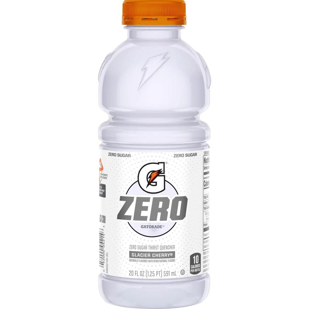 Gatorade Zero 20-fl oz Glacier Cherry one_size | 052000042146 | Lowe's