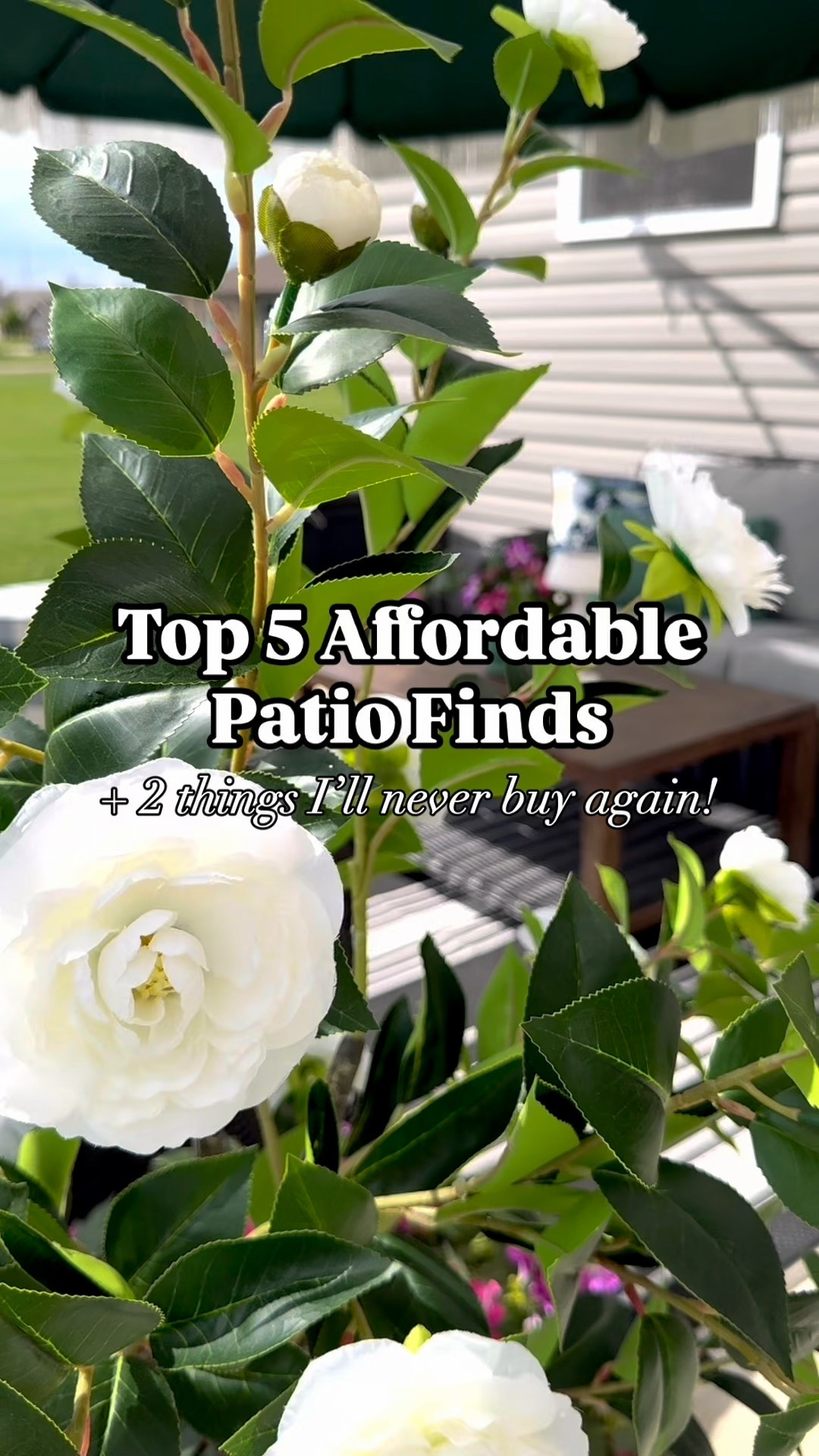 We looooved our last Walmart patio set & after 5 years of use, it looked almost as good as new but we were ready for a change & this new Walmart set is a STUNNER! Also comes in a lighter color wicker as well! The chairs are sold separately but the couch is sold with the coffee table! This floral rug is a total win & don’t get me started on the gorgeous solar chandeliers & realistic faux flowers, all from Amazon!

#LTKSeasonal #LTKStyleTip #LTKHome