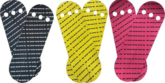 WOD&DONE Custom Hand Protection Athletic Tape Grips for Pullups, Functional Fitness, Gymnastics | Amazon (US)