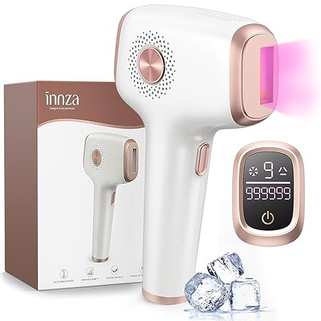 INNZA Depilación láser con función de cuidado de enfriamiento de hielo para mujeres, permanent... | Amazon (US)