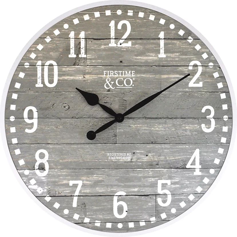 FirsTime Arlo Distressed Wall Clock | Kohl's