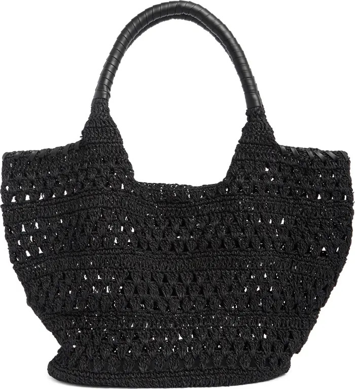 BCBG Woven Raffia Tote Bag | Nordstromrack | Nordstrom Rack