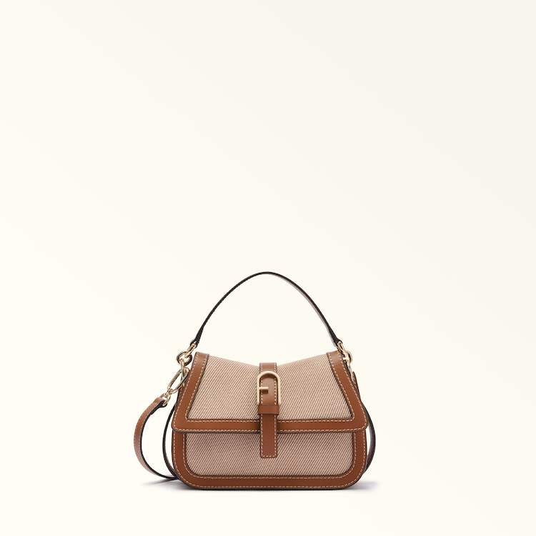 Furla Flow Top Handle MINI$428FINAL SALEColor:Colourtoni cognactoni cognac | Furla US