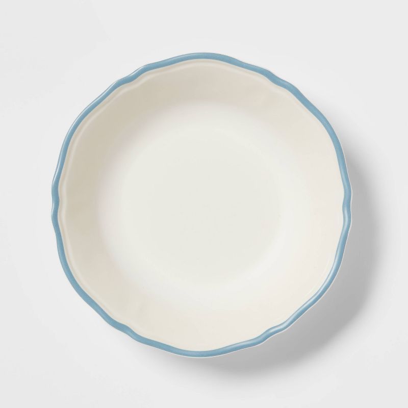 23oz 4pk Melamine Dinner Bowls White - Threshold™ designed with Studio McGee | Target