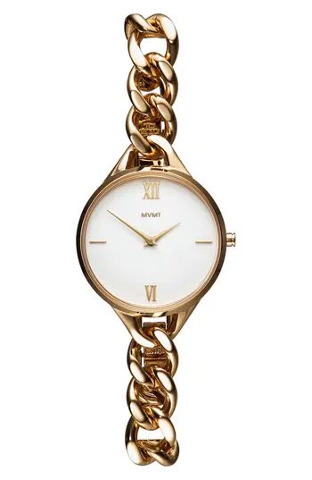 Women's Mvmt Gala Chain Bracelet Watch, 32Mm | Nordstrom