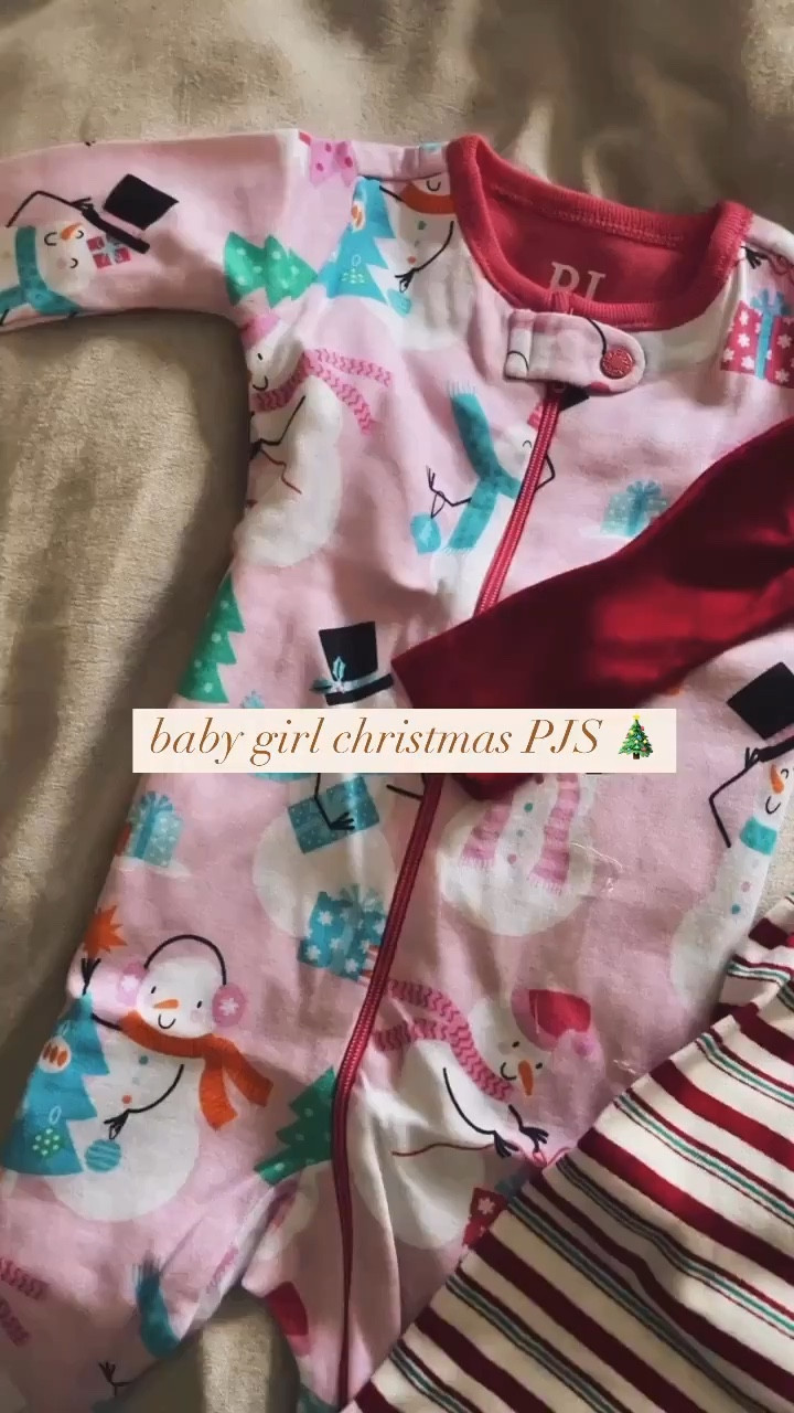 the cutest baby girl Christmas pjs 🥹🎄

#LTKHoliday #LTKKids #LTKBaby