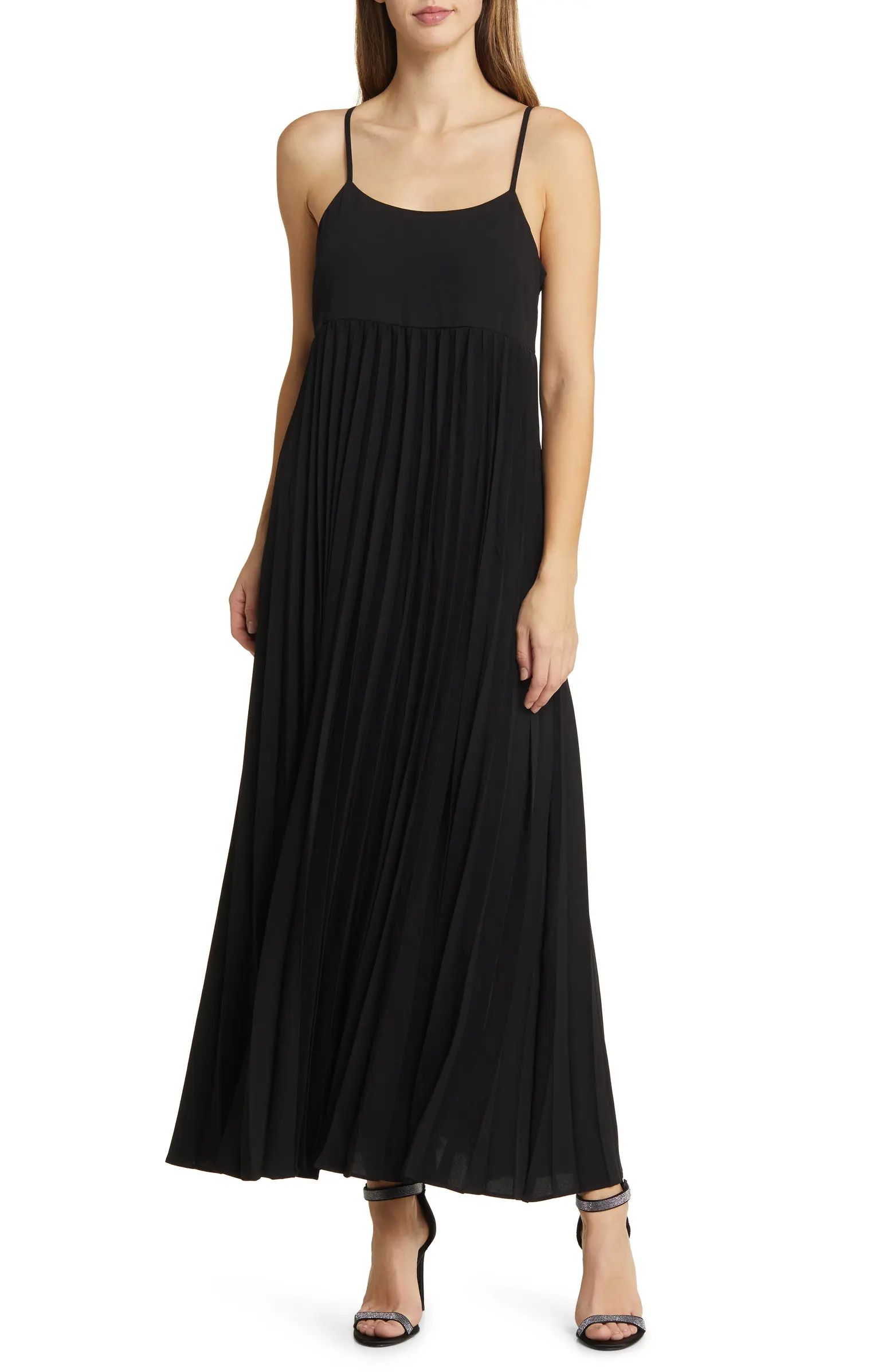Pleated Maxi Dress | Nordstrom