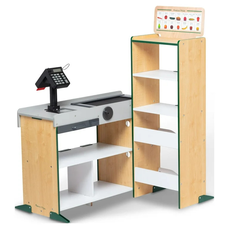 Melissa & Doug Freestanding Wooden Fresh Mart Grocery Store - FSC-Certified Materials | Walmart (US)