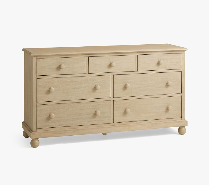 Catalina Extra-Wide Dresser, Simply White | Pottery Barn Kids