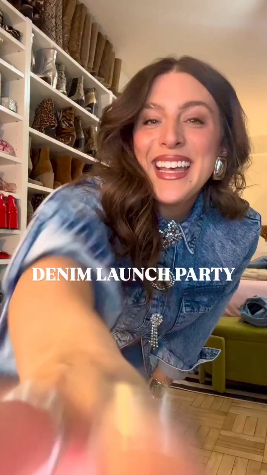 NYFW Day 1: @loft Rivete denim launch party 👖with @marieclairemag and @whowhatwear