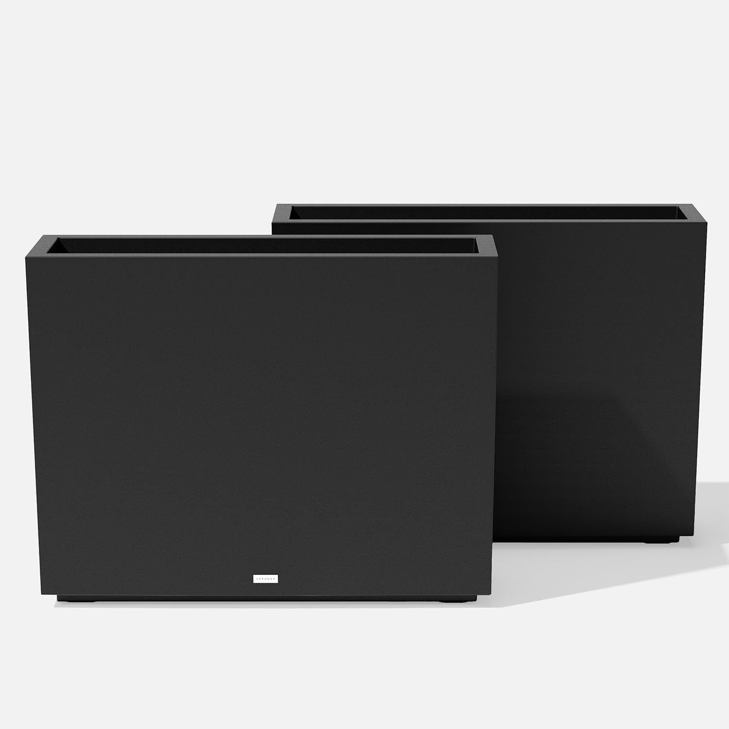 Veradek Block Series Span Plastic Planter - Tall Rectangular Planter for Indoor or Outdoor Patio/... | Amazon (US)