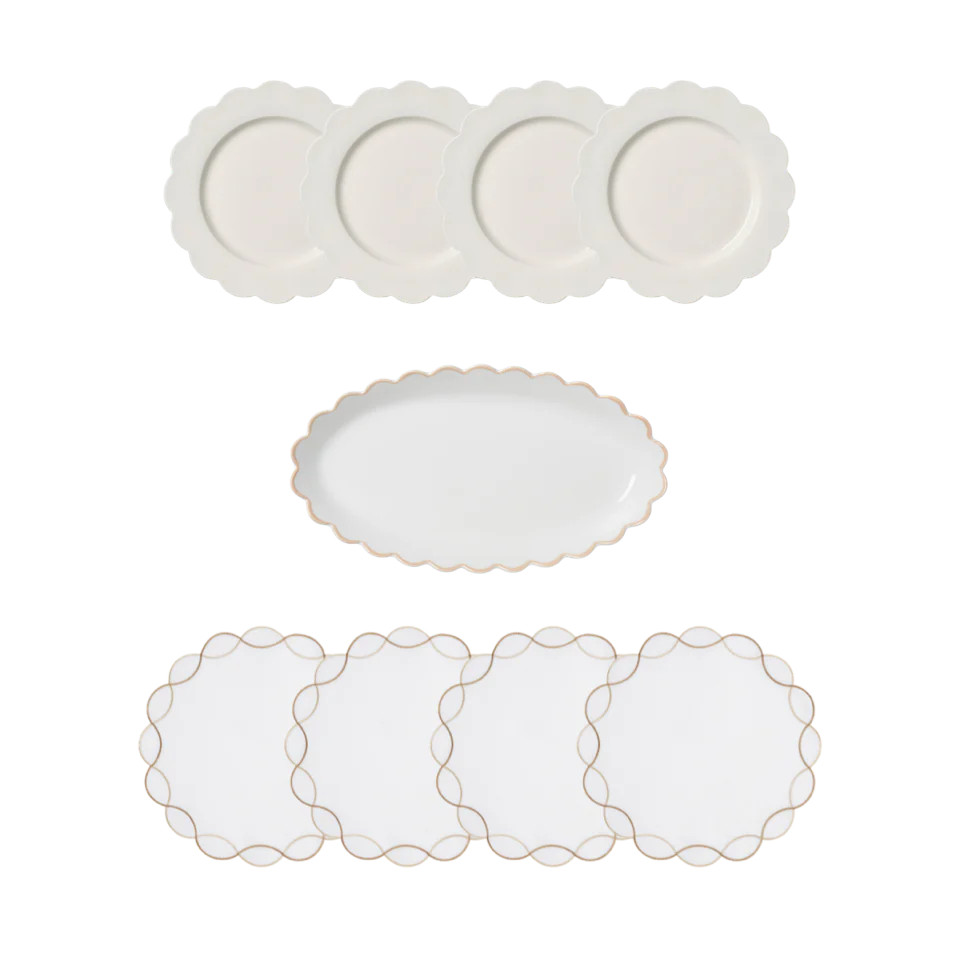 Beige Dining Set | In The Roundhouse