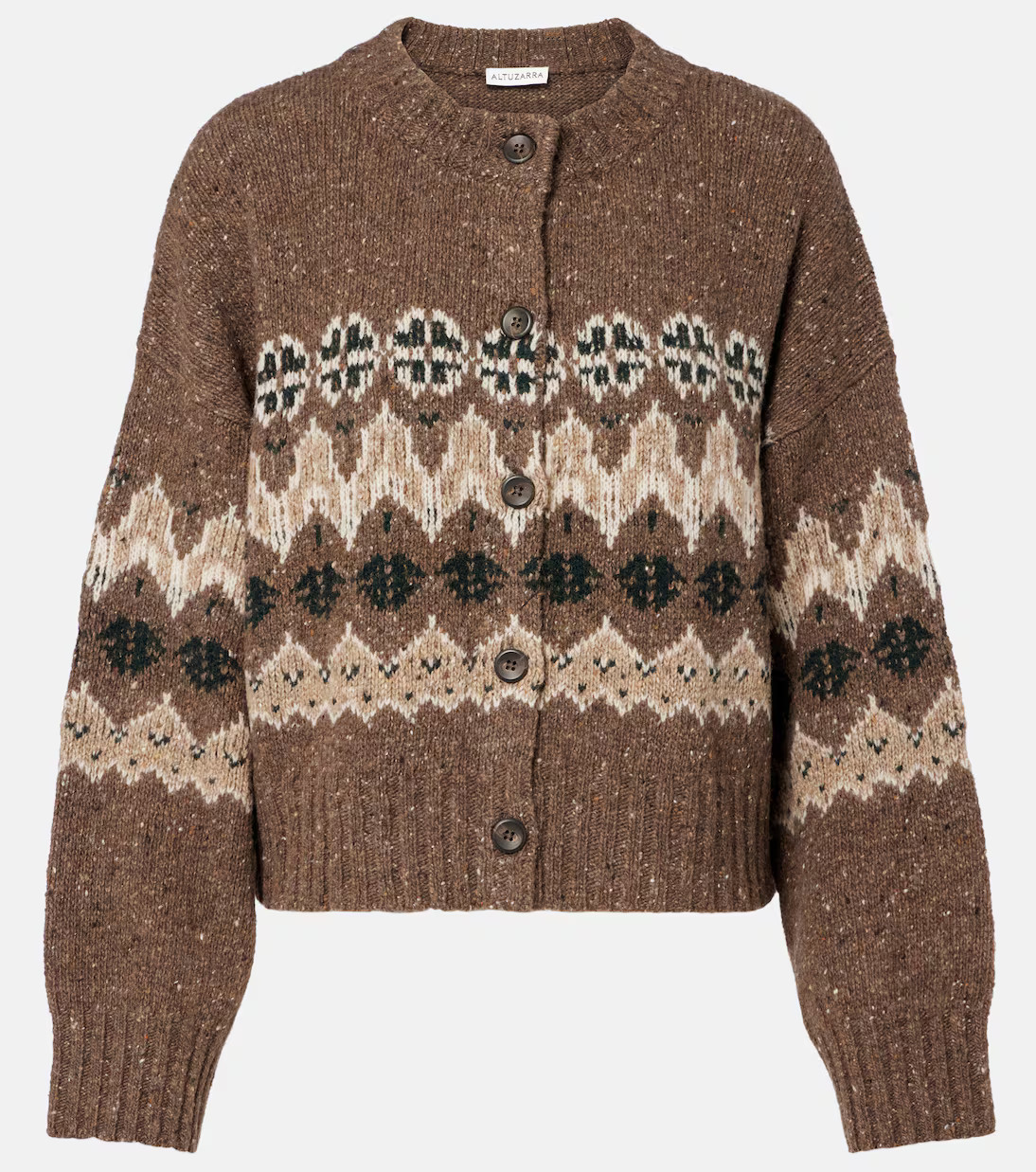 Cammie Fair Isle wool-blend cardigan | Mytheresa (US/CA)