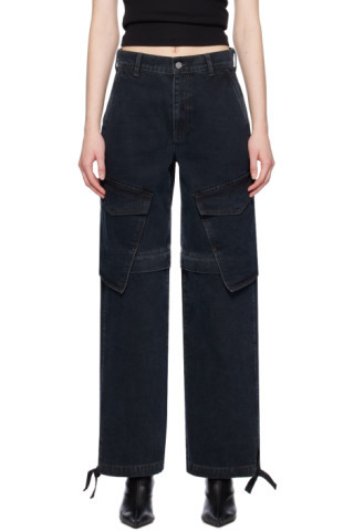 Black Parachute Jeans | SSENSE