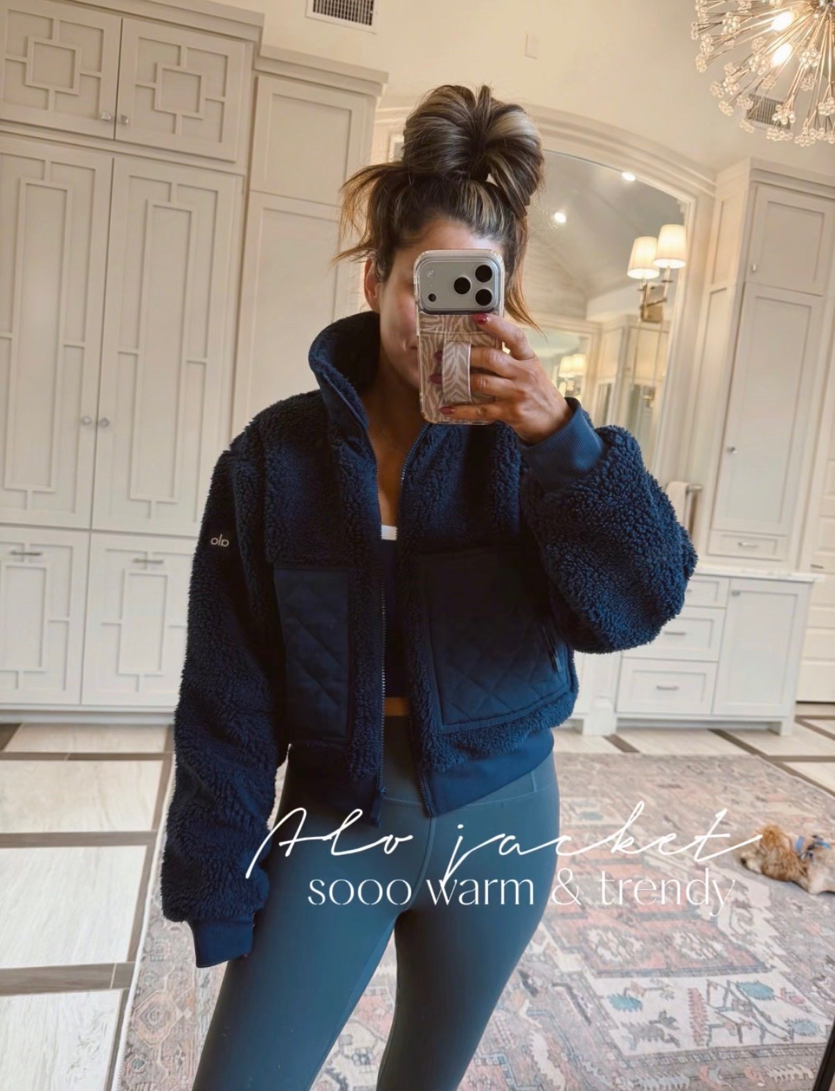 I have been really loving this Sherpa jacket I’m wearing a size medium!

#LTKgrwm #LTKSeasonal #LTKmomlife