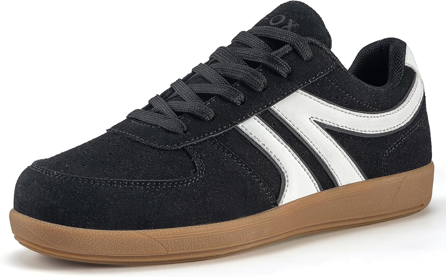 Casual Sneakers for Women Fashion Classic Retro Zero Drop Rubber Sole Leather Tennis Skate Shoes ... | Amazon (US)