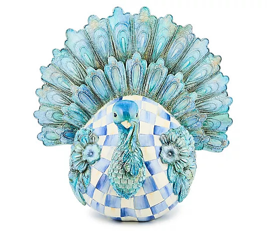 MacKenzie- Childs Royal Autumn Turkey Centerpiece - QVC.com | QVC