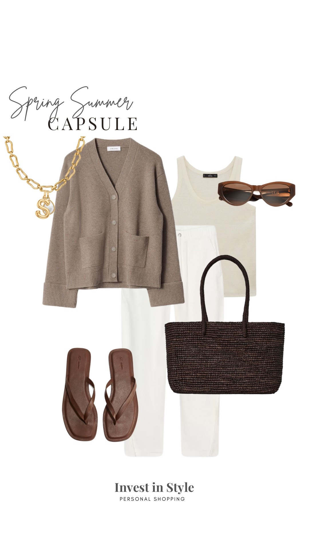 Spring summer outfit 

Wool cardigan 
Woven joggers 
Raffia bag 
Woven bag 
& Other Stories 
Zara 
Mango
H&M 
Airport outfit 

#LTKsummer #LTKspring #LTKuk