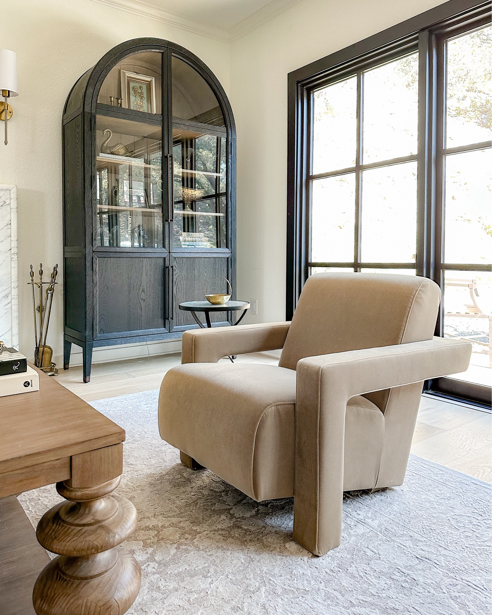 New Amazon home find! Love this designer inspired modern velvet accent chair! It’s on the smaller but super comfortable and still a great sitting height. The color is gorgeous!

#LTKstyletip #LTKhome #LTKsalealert