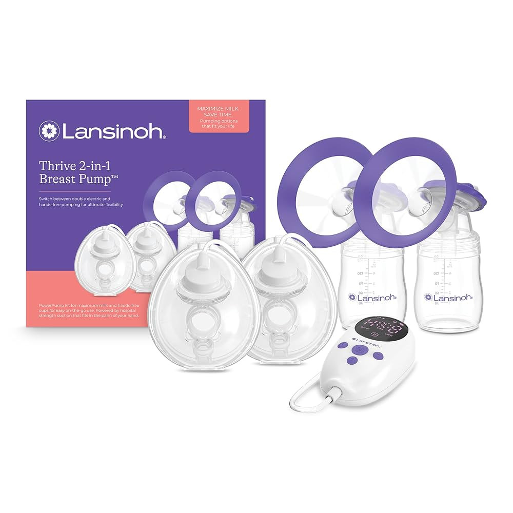 Thrive 2-in-1 Breast Pump - The Freedom of a Wearable Plus The Power of a Hospital-Strength Pump... | Amazon (US)