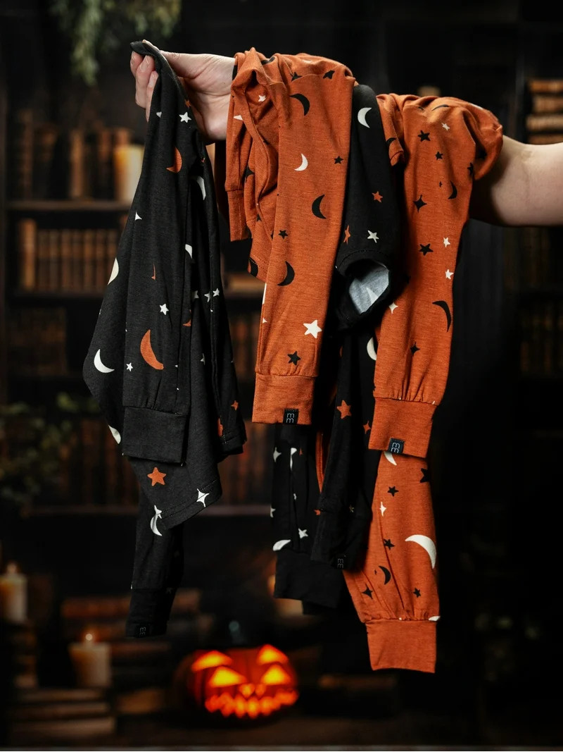 Modern Moments by Gerber Toddler Neutral Halloween Pajama Set, 2-Piece, Sizes 12M-5T | Walmart (US)