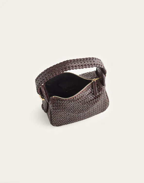 The Sculpted Metal Wristlet Bag | Madewell