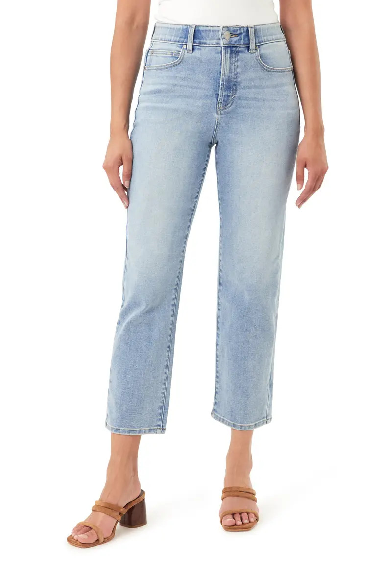 Effortless 27-Inch High Rise Slim Straight Leg Jeans (Women) | Nordstromrack | Nordstrom Rack