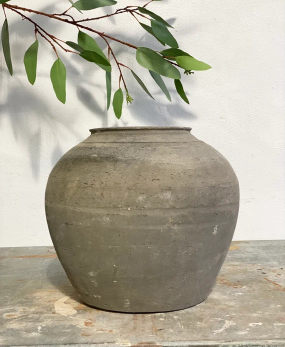 Vintage Clay Pot large | Etsy | Etsy (US)