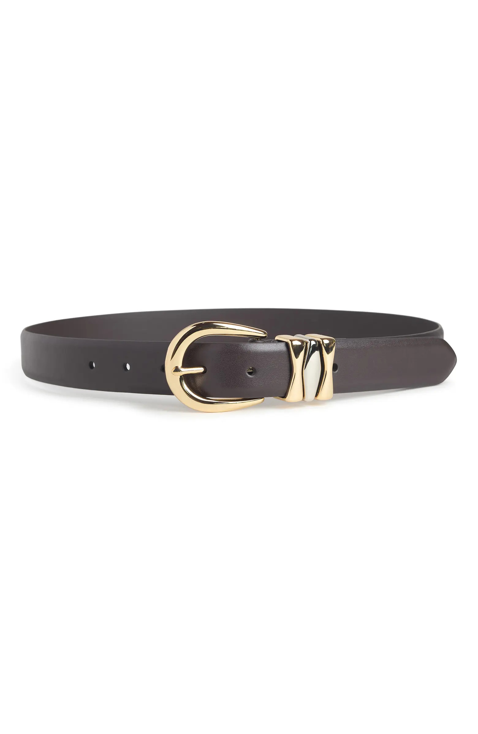 The William Split Decision Leather Belt | Nordstrom