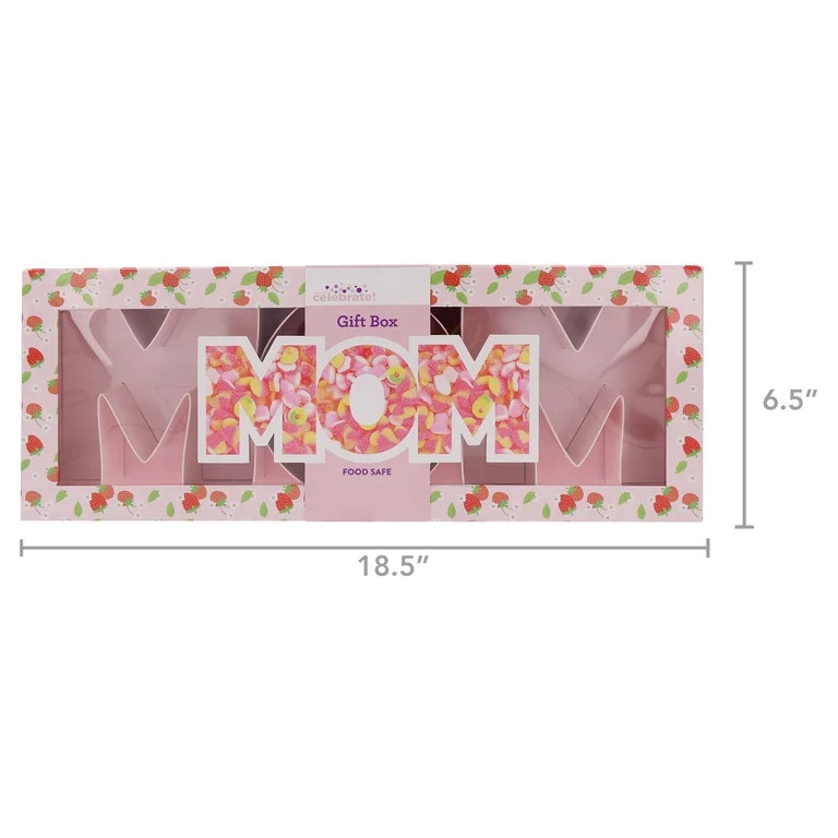 Mom Gift Box, Pink, 18.5", Mother's Day by Way To Celebrate - Walmart.com | Walmart (US)