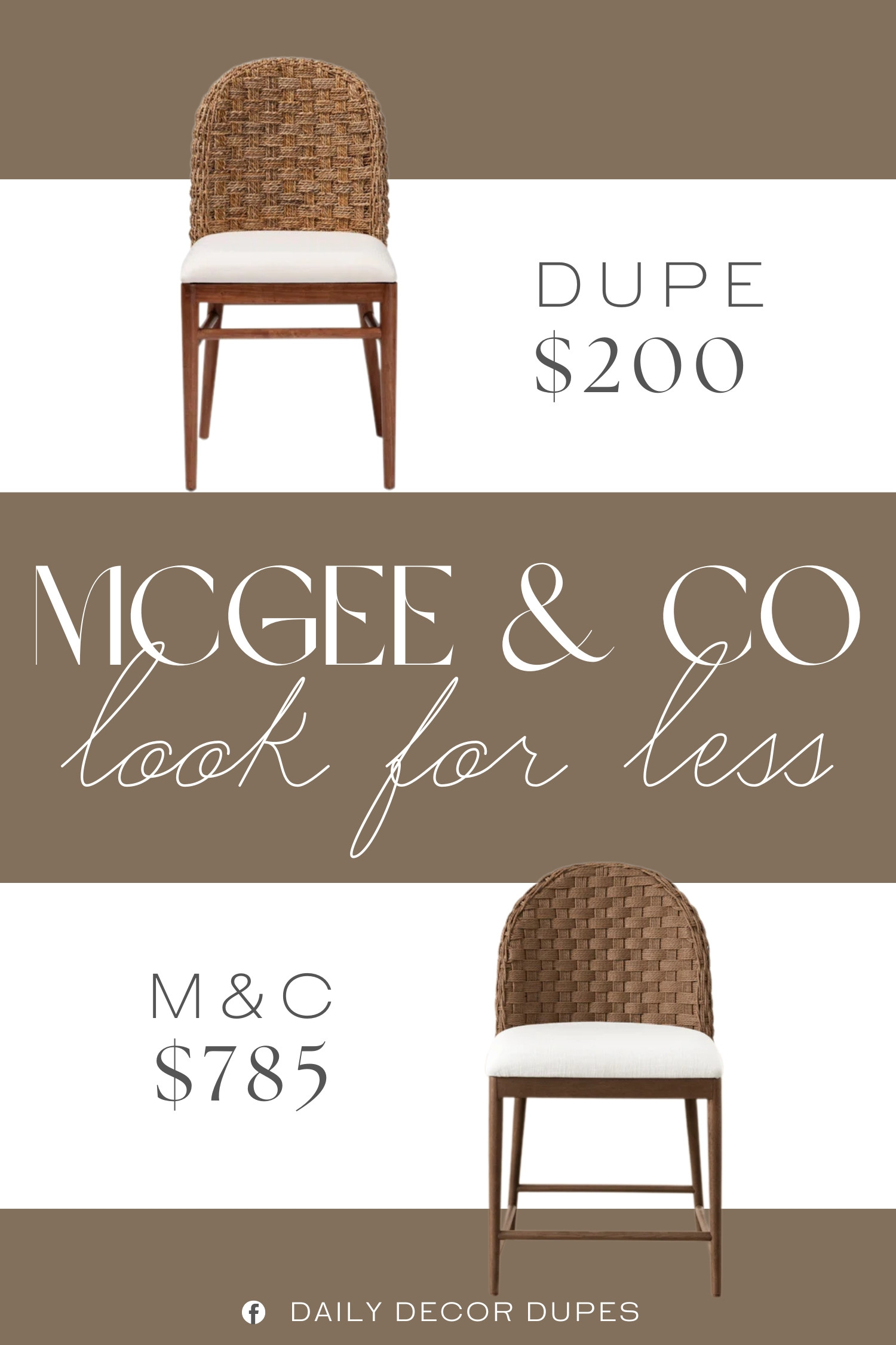 Inspired by McGee & Co Dining Chair. Seagrass Dining Chair. Woven Dining Chair. Seagrass Side Chair. Handwoven Seagrass Chair. Wicker Dining Chair. Woven Seat Chair. Armless Dining Chair. Contemporary Dining Chair. Bohemian Dining Chair. 

Home more affordable option find copy cat similar look for less budget friendly affordable cheap cheaper beautiful pretty. Clearance sale coupon code discount code promo code luxury lookalike look a like Inspo inspiration inspired by idea ideas Love like these? I share multiple every day in my FB group.
#mcgeeandcoinspired #diningchair #sidechair #seagrasschair #wovenchair #diningroominspo #furniturefinds #wickerchair #modernfarmhouse 

 #LTKHome