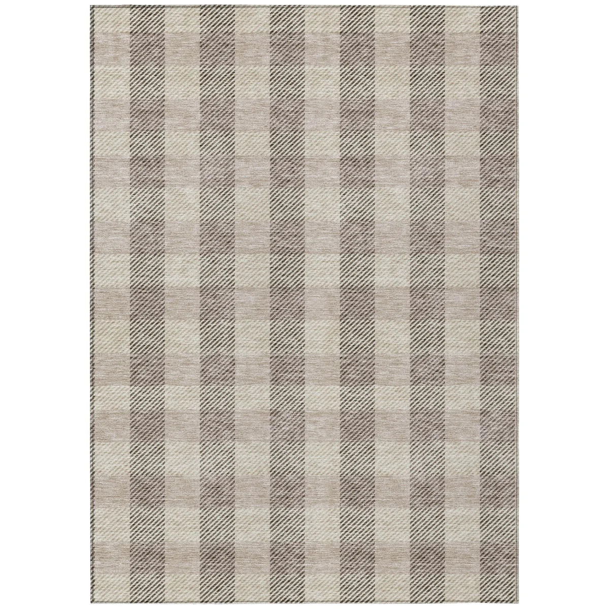 Colzie Machine Woven Plaid Indoor / Outdoor Rug | Wayfair North America