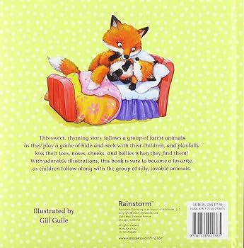 Kiss Those Toes – Interactive Bedtime Board Book for Babies | Rhyming Story with Forest Animals... | Amazon (US)