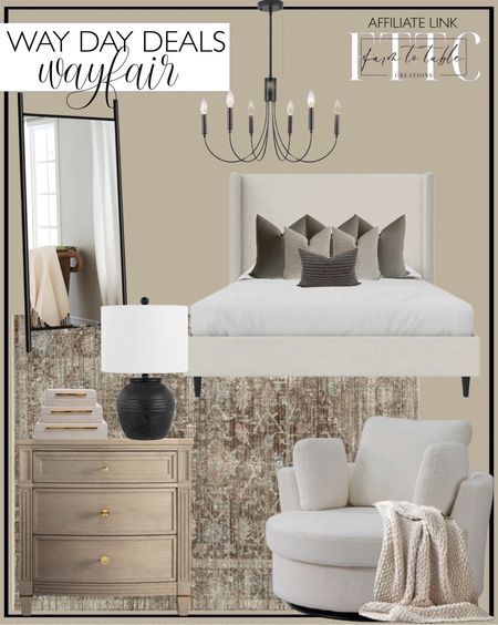 Wayfair Way Day Deals.  Follow @farmtotablecreations on Instagram for more inspiration.


Magnolia Home By Joanna Gaines X Loloi Millie Charcoal / Dove Area Rug. Birzer Queen Upholstered Wingback Bed. Clerise 6 - Light Dimmable Classic / Traditional Chandelier. Jarboe Solid Wood Nightstand. Maineville Ceramic Table Lamp. 3 Piece Handmade Faux Leather Decorative Box Set. Dahlonega Upholstered Swivel Barrel Chair. Pure Chunky Cotton Knitted Throw. Bed Pillow Combo 'Bruce Wayne. Bedroom Inspiration. Hackner Home Pillows. 



#LTKHome #LTKxWayDay #LTKFindsUnder50