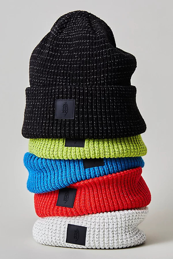 Let's Race Fleece Lined Recycled Yarn Beanie | Free People (Global - UK&FR Excluded)