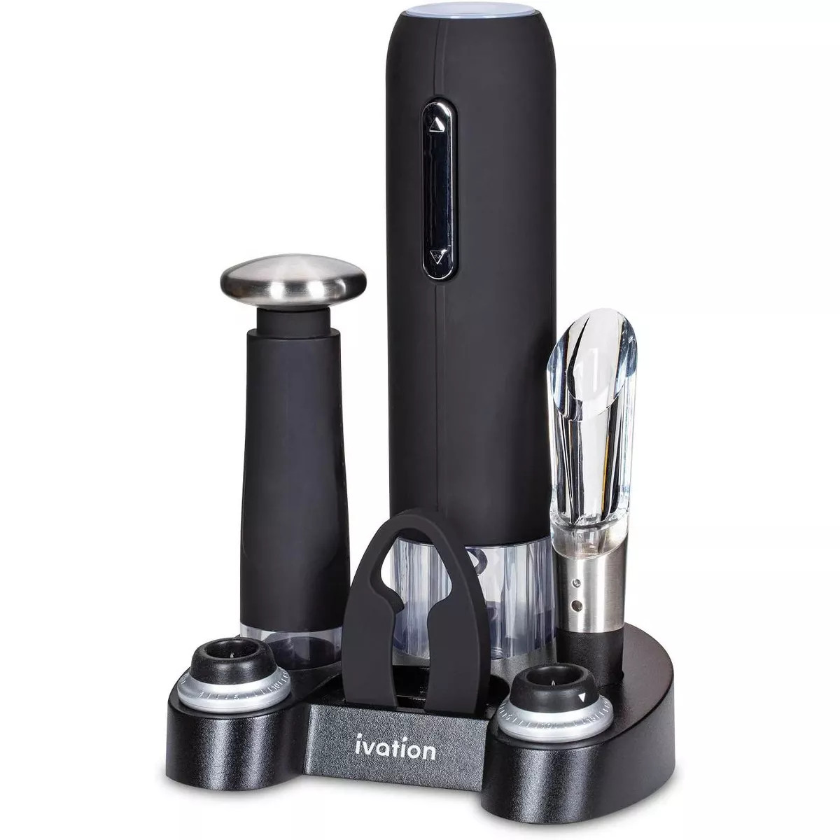 Ivation 7-Piece Electric Wine Opener Set, Deluxe Wine Opener Gift Set | Target