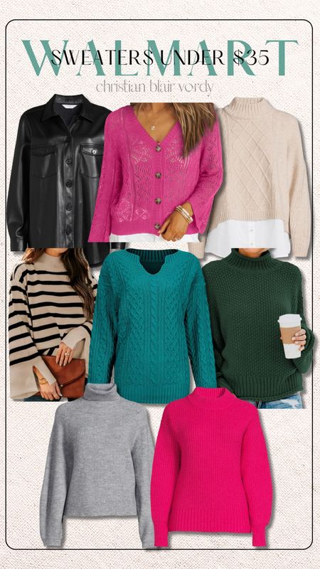 Walmart; sweaters; under $35

#christianblairvordy 

#walmart #sweaters #fall #ltkfind 

#LTKfindsunder100 #LTKSeasonal #LTKfindsunder50