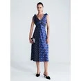 Free Assembly Women's Twist Front Sleeveless Maxi Dress, Sizes XS-XXL | Walmart (US)