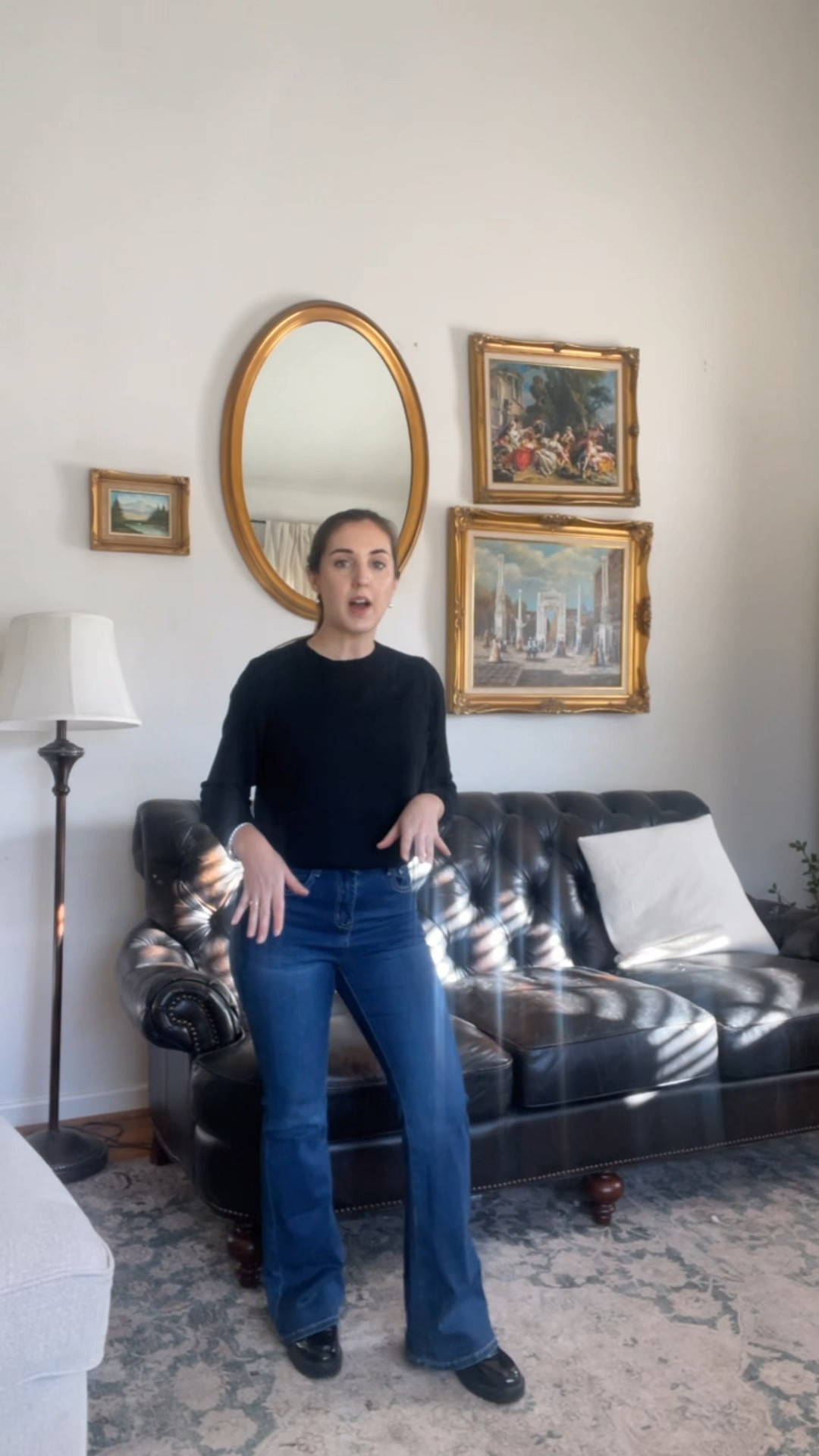 These dark wash flare jeans are so good! They have some stretch but don’t stretch out during the day. 

#LTKPetite #LTKFindsUnder50 #LTKTravel