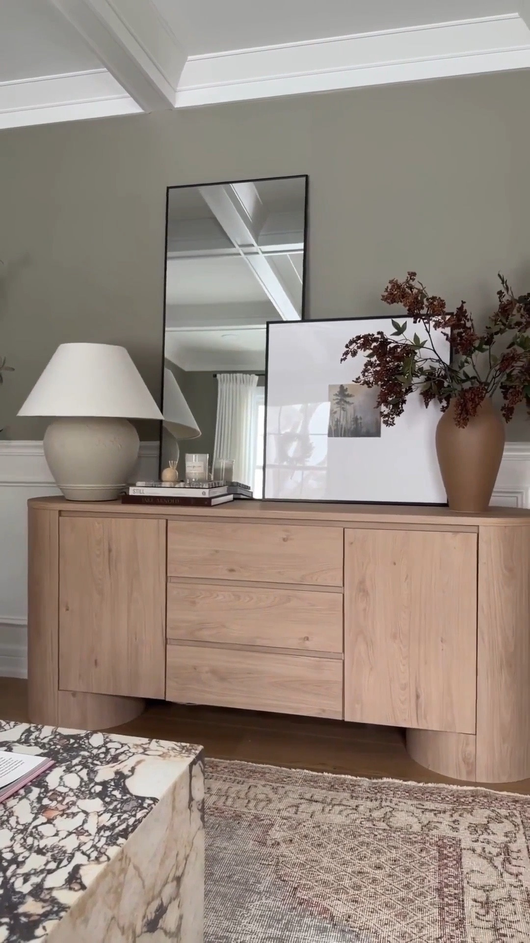 I have loved this sideboard in my office. The perfect amount of closed storage, it’s beautiful, and it’s a fraction of the designer version!

#LTKHome