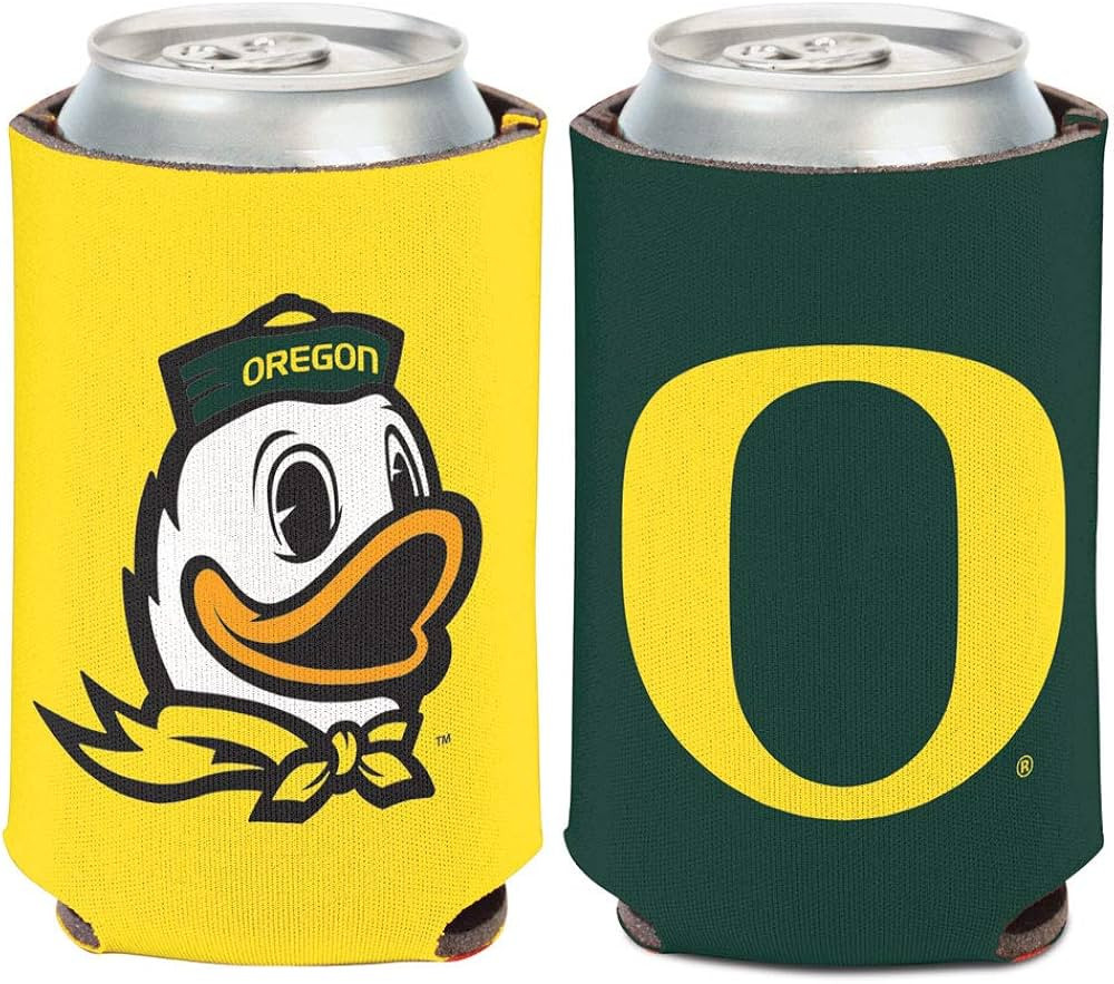 WinCraft NCAA University Oregon Ducks 1 Pack 12 oz. 2-Sided Can Cooler | Amazon (US)