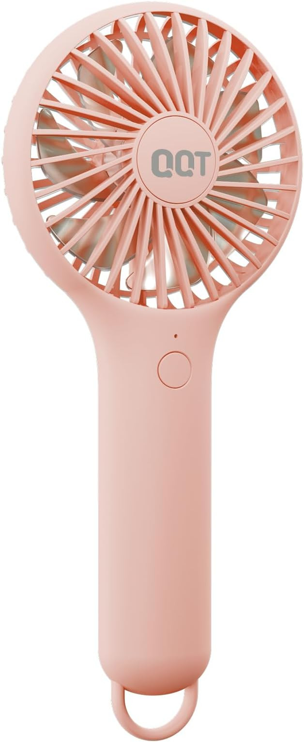 QQT Mini Handheld Fan, Small Personal Fan with 3 Speeds, Portable Battery Operated, USB Rechargea... | Amazon (US)
