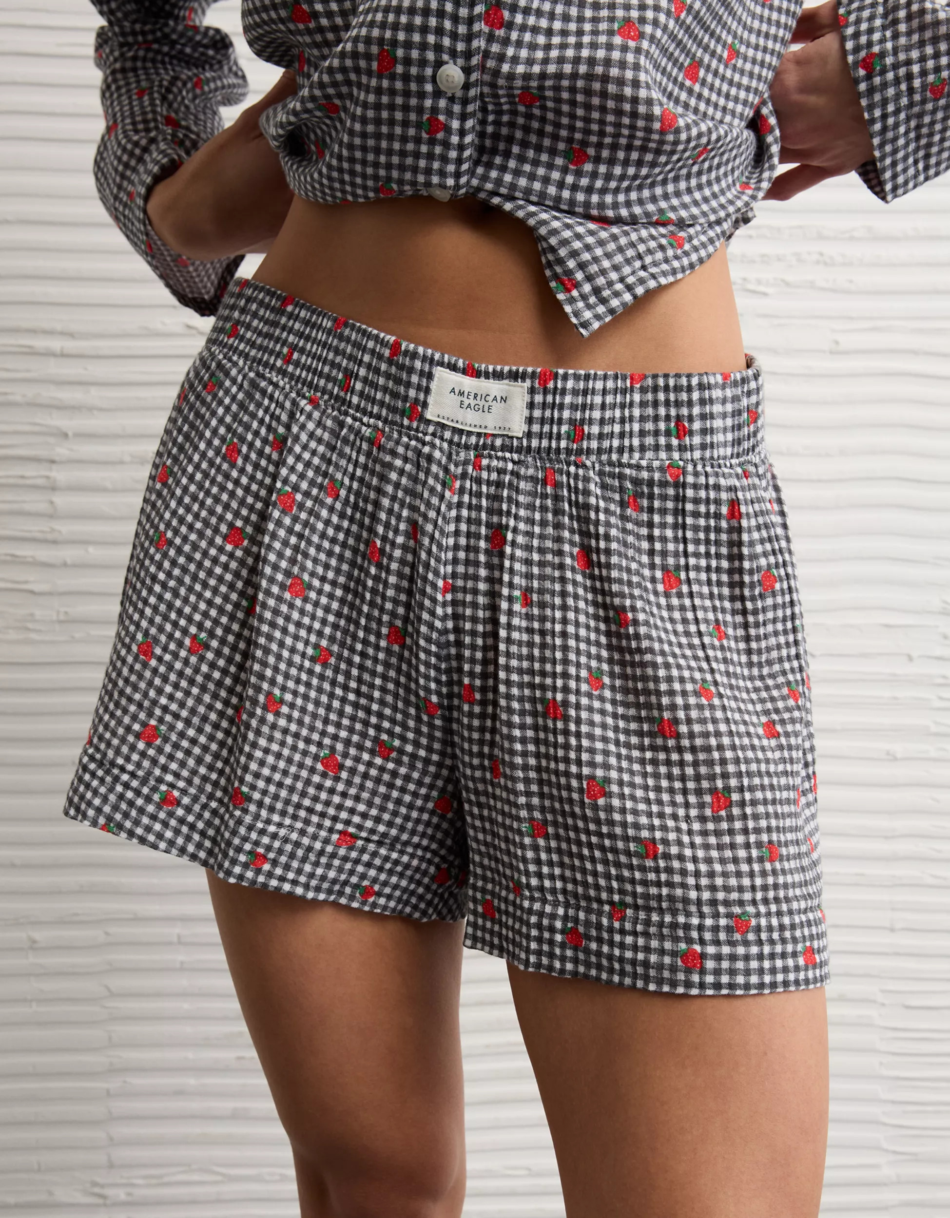 AE Cotton Gauze PJ Set | American Eagle Outfitters (US & CA)