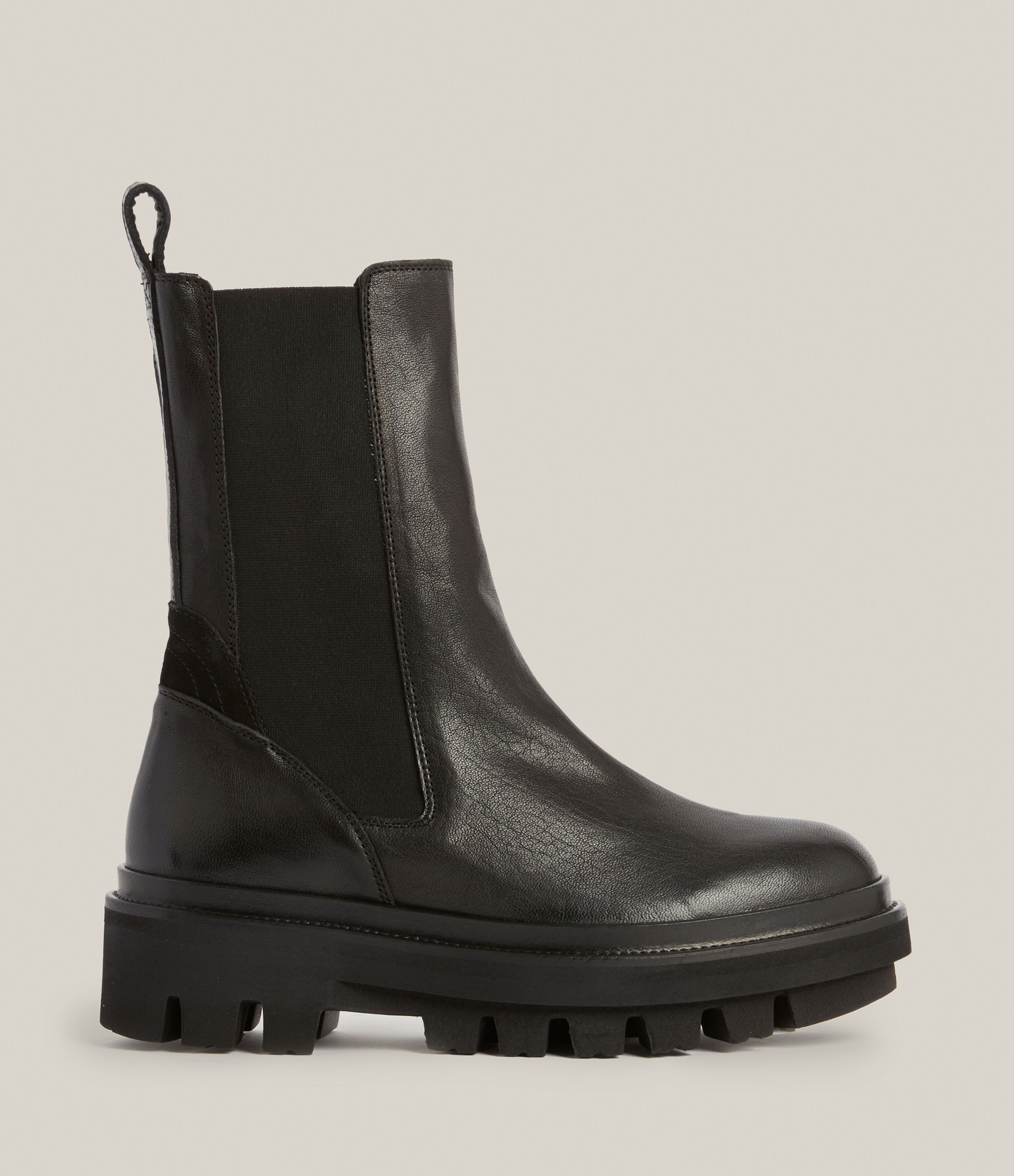 Billie Leather Boots | AllSaints US
