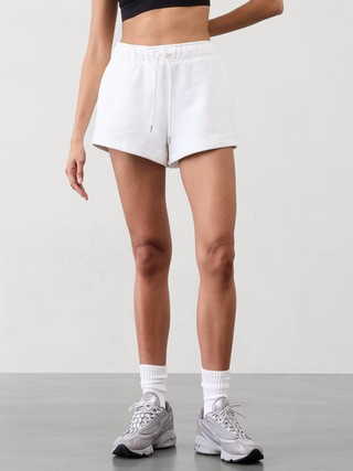 Heavyweight Terry Mid Rise 3" Sportie Short | Athleta